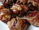 Baconszeletekbe tekert csirkemáj