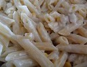 Kukoricás-csirkés penne